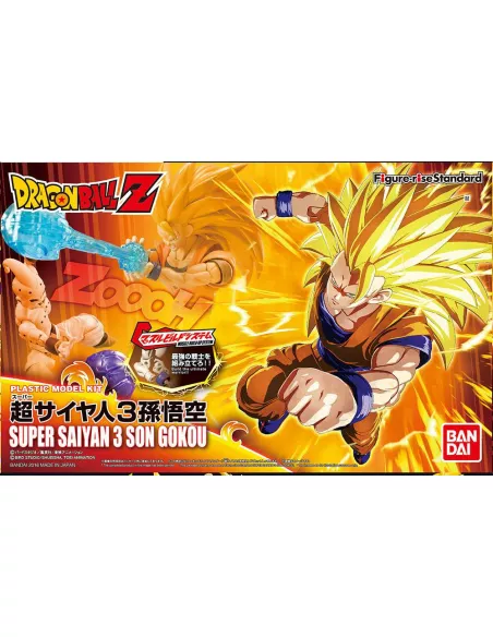 Figure Rise Super Saiyan 3 Son Goku Model Kit 13cm