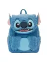 Disney by Loungefly Backpack Stitch Plush Pocket  Loungefly