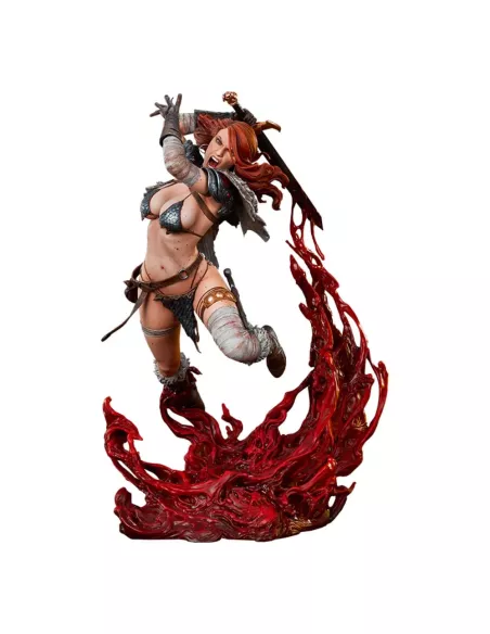 Red Sonja Premium Format Statue Red Sonja: A Savage Sword 58 cm  Sideshow Collectibles