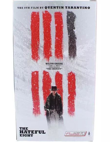Cowboy Western Hateful Eight Sheriff Chris Mannix Walton Goggins Clothed 20 cm