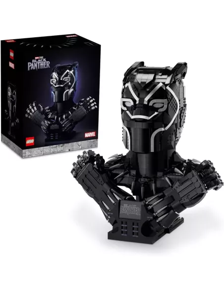 Black Panther Bust 76215 King T'Challa Wakanda 2961 pezzi  Lego