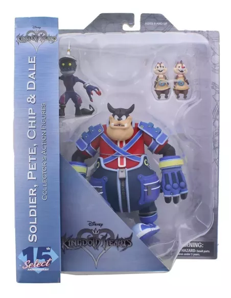 Disney Kingdom Hearts Soldier Pete Chip & Dale Pietro Gambadilegno 5-15cm