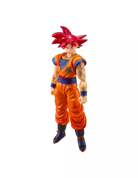 Dragon Ball Super S.H. Figuarts Action Figure Super Saiyan God Son Goku Saiyan God of Virture 14 cm  Bandai Tamashii Nations