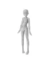 S.H. Figuarts Action Figure Body-Chan School Life Edition DX Set (Gray Color Ver.) 13 cm  Bandai Tamashii Nations