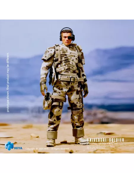 Universal Soldier Exquisite Super Series  Actionfigur 1/12 Luc Deveraux 16 cm  Hiya Toys