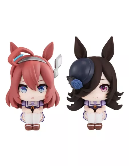 Uma Musume Pretty Derby Look Up PVC Statue Mihono Bourbon & Rice Shower 11 cm (with gift)