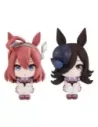 Uma Musume Pretty Derby Look Up PVC Statue Mihono Bourbon & Rice Shower 11 cm (with gift)  Megahouse