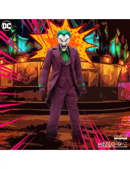 DC Comics Action Figure 1/12 The Joker (Golden Age Edition) 16 cm  Mezco Toys