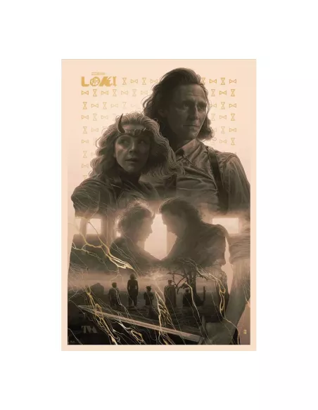 Marvel Art Print Loki & Sylvie: For All Time. Always. 41 x 61 cm - unframed