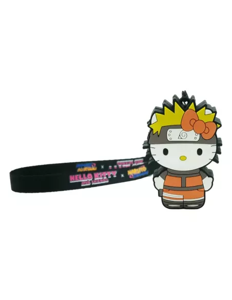 Naruto Shipudden x Hello Kitty PVC Keychain Hello Kitty Naruto  Teknofun
