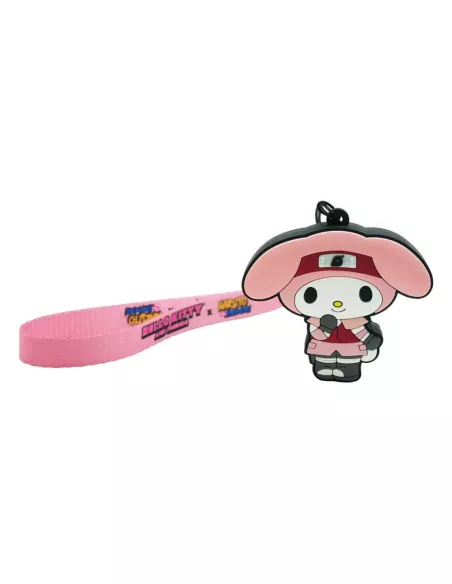Naruto Shipudden x Hello Kitty PVC Keychain My Melody Sakura