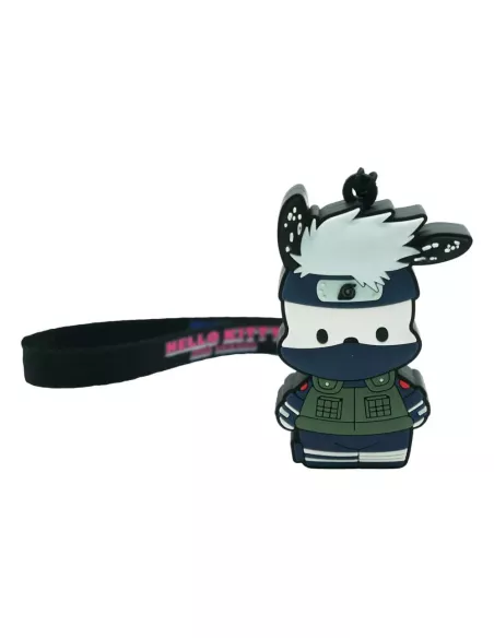 Naruto Shipudden x Hello Kitty PVC Keychain Pochacco Kakashi