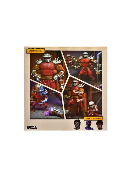 Teenage Mutant Ninja Turtles (Mirage Comics) Action Figure Shredder Clone & Mini Shredder (Deluxe) 18 cm