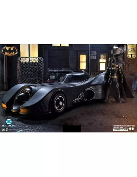 DC Batman 1989 18 cm with Batmobile New Edition Limited
