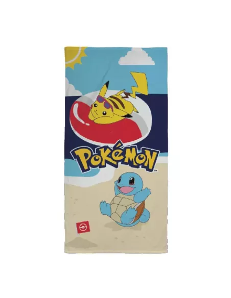 Pokemon Towel Pikachu, Schiggy 70 x 140 cm  Cerdá