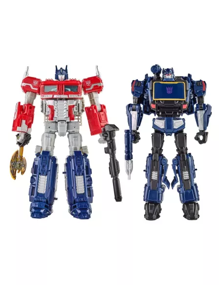 Transformers: Reactivate Action Figure 2-Pack Optimus Prime & Soundwave 16 cm