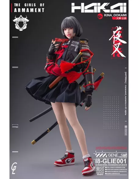 Original Character i8Toys x Gharliera Action Figure 1/6 The Girls of Armament Kina Ookami 28 cm  i8 Toys