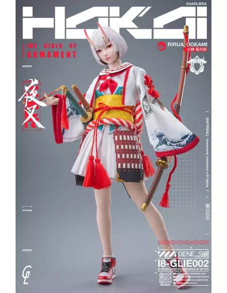 Original Character i8Toys x Gharliera Action Figure 1/6 The Girls of Armament Rirua Ookami 28 cm  i8 Toys