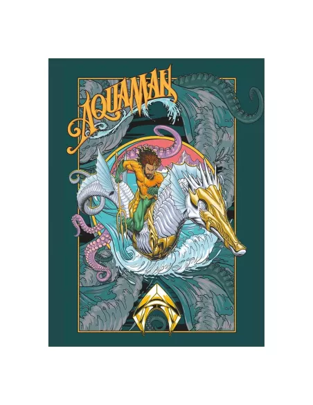 Aquaman and the lost Kingdom Canvas Print Epic Vintage 60 x 80 cm