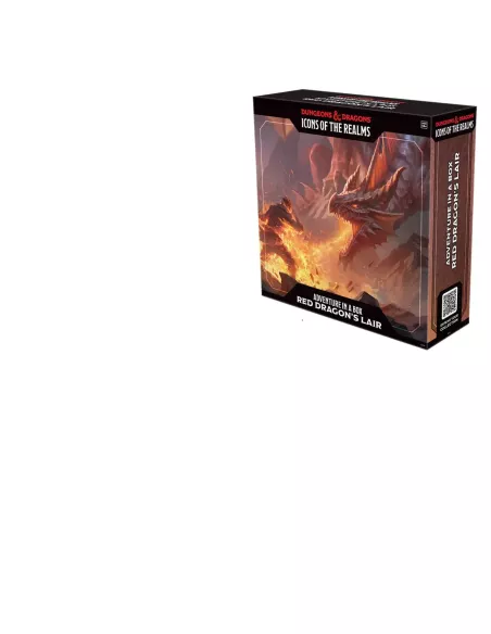 D&D Icons of the Realms pre-painted Miniatures Adventure in a Box - Red Dragon's Lair
