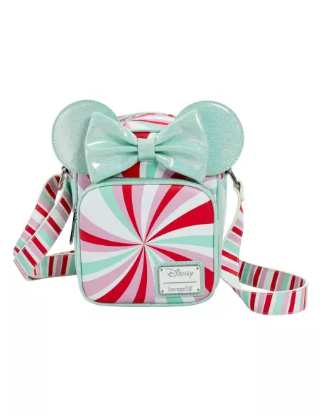 Disney by Loungefly Crossbody Minnie Mouse Peppermint heo Exclusive  Loungefly