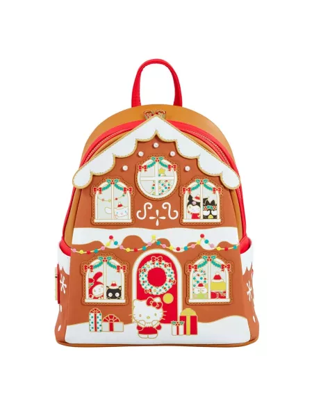 Hello Kitty by Loungefly Backpack Mini Gingerbread House heo Exclusive  Loungefly