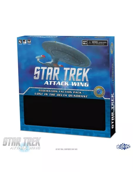 Star Trek Miniatures Game Expansion Attack Wing:Federation Faction Pack - Lost in the Delta Quadrant *English Version*