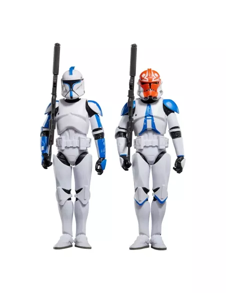 Star Wars: Ahsoka Black Series Action Figure 2-Pack Phase I Clone Trooper Lieutenant & 332nd Ahsoka's Clone Trooper 15 cm