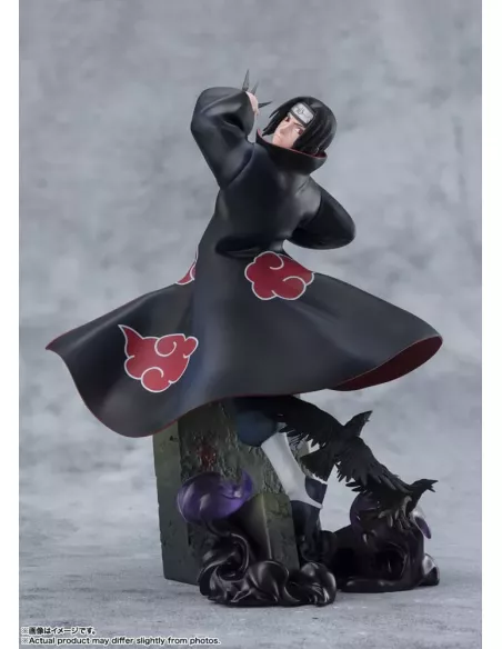 Naruto Shippuden Figuarts ZERO Extra Battle Itachi Uchiha The Light & Dark of the Mangekyo Sharingan 24 cm