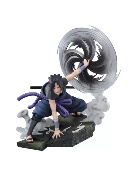 Naruto Shippuden Figuarts ZERO Extra Battle Sasuke Uchiha The Light & Dark of the Mangekyo Sharingan 20 cm