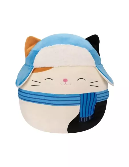 Squishmallows Plush Figure Christmas Cam the Cat with Hat 20 cm