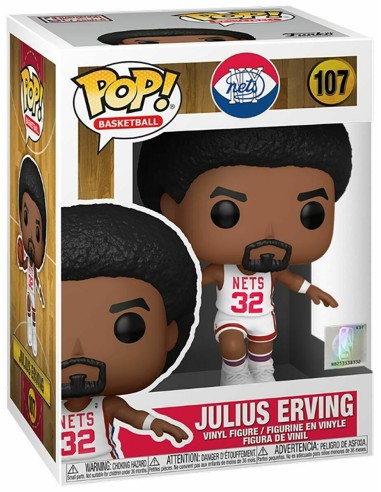 Pop! NBA: Legends - Julius Erving Nets Home Jersey - 1