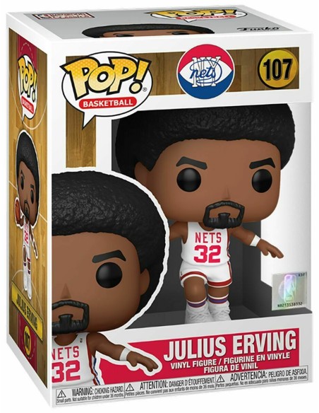 Pop! NBA: Legends - Julius Erving Nets Home Jersey - 1