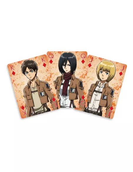 Attack On Titan Playing Cards  Sakami Merchandise
