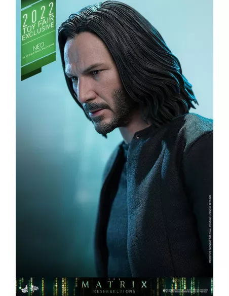 The Matrix Resurrections Neo Keanu Reeves 1/6 MMS657 Toy Fair Exclusive 32 cm