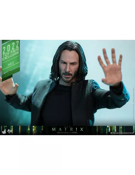 The Matrix Resurrections Neo Keanu Reeves 1/6 MMS657 Toy Fair Exclusive 32 cm