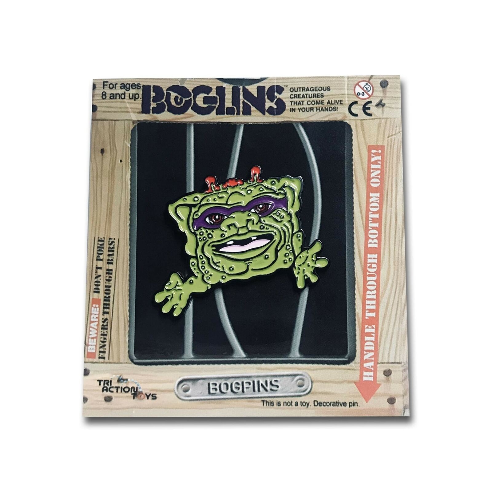 Boglins: Red Eyed King Dwork BogPin - 1