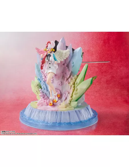Shanks & Uta One Piece Film Red Figuarts Zero Extra Battle 24 cm