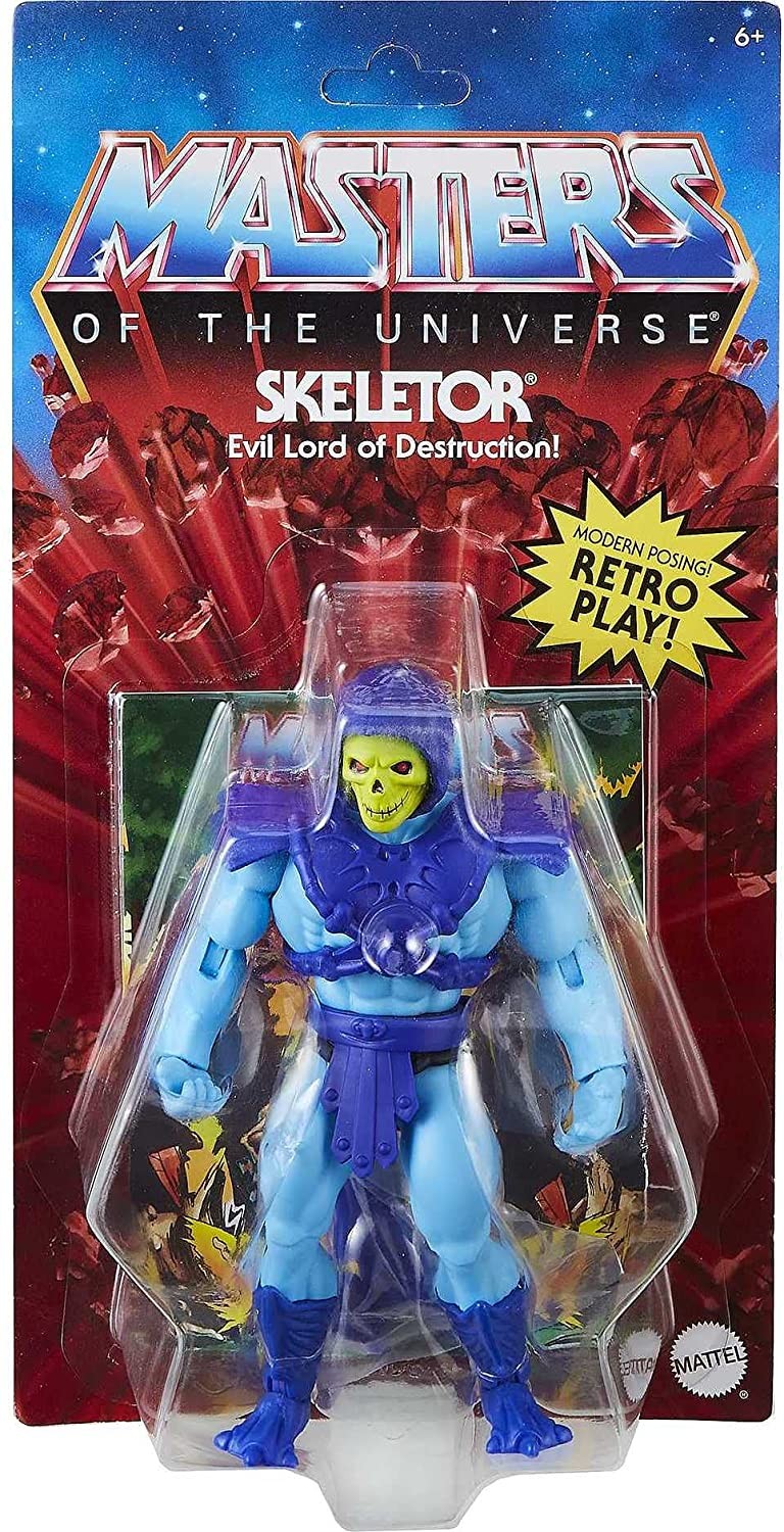 Mattel Masters of the Universe Origins Action Figure 2021 Classic Skeletor 14 cm - 1
