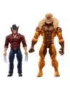 Wolverine 50th Anniversary Marvel Legends Action Figure 2-Pack Marvel's Logan & Sabretooth 15 cm  Hasbro