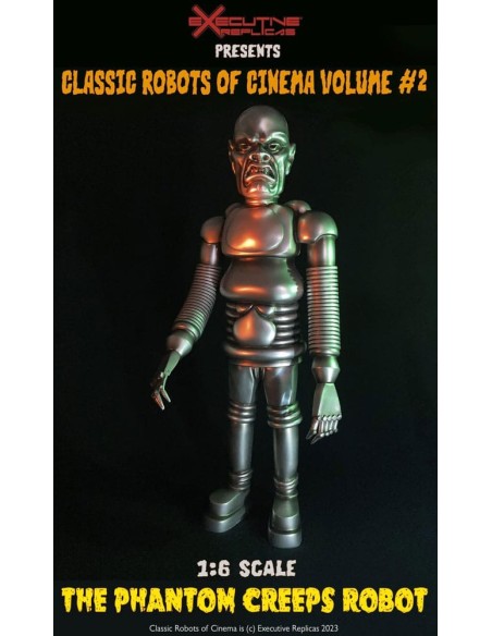 Classic Robots of Cinema 1/6 Volume 2: The Phantom Creeps Robot AKA Dr. Zorka's Robot 40 cm  Executive Replicas