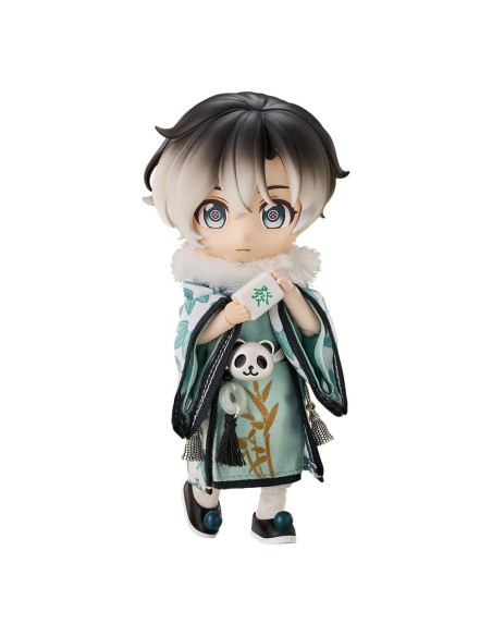 Original Character Nendoroid Doll Action Figure Chinese-Style Panda Mahjong: Laurier 14 cm