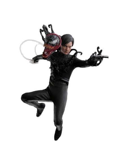 Spider-Man 3 Movie Masterpiece Action Figure 1/6 Spider-Man (Black Suit) 30 cm  Hot Toys