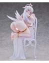 Original Character Statue 1/6 Pure White Angel-chan Tapestry Set Edition 27 cm  Hotvenus