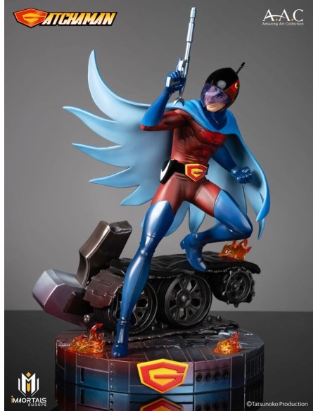 Gatchaman Amazing Art Collection Statue Joe the Condor, Expert in Shooting 34 cm  Immortals Collectibles