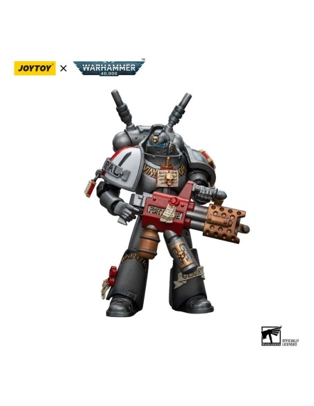 Warhammer 40k Af 1/18 Grey Knights Interceptor Squad Interceptor with Incinerator 12 cm  Joy Toy (CN)