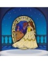 Disney Lenticular Enamel Pin Belle (Beauty and the Beast) 8 cm  Loungefly