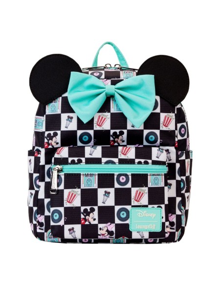 Disney by Loungefly Mini Backpack Mickey & Minnie Date Night AOP  Loungefly