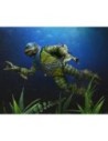 Universal Monsters x Teenage Mutant Ninja Turtles Scale Action Figure Leonardo as the Creature 18 cm  Neca