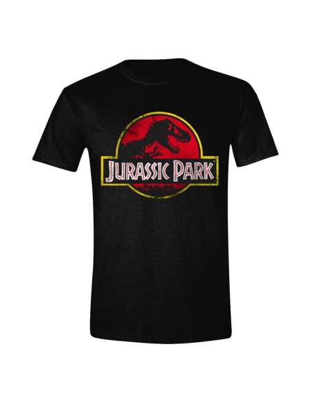 Jurassic Park T-Shirt Distressed Logo